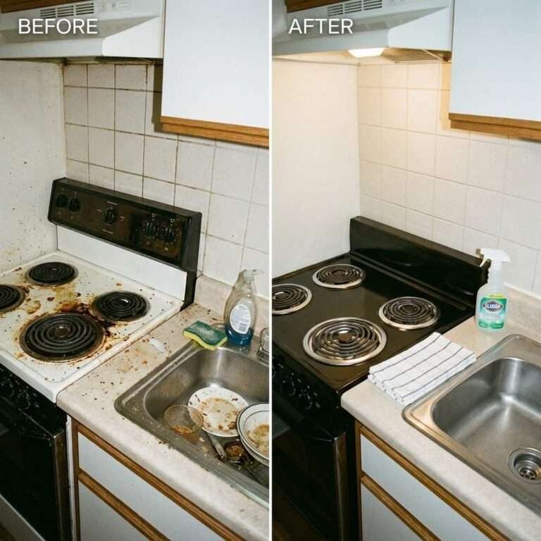 After and Before End of lease cleaning