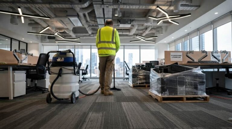 Offices, Retail Areas, Spaces end of lease cleaning